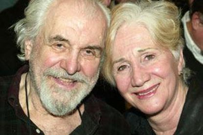Olympia Dukakis and her husband Louis.